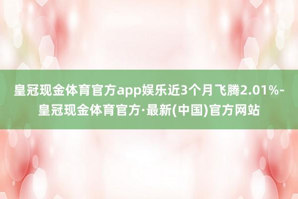 皇冠现金体育官方app娱乐近3个月飞腾2.01%-皇冠现金体育官方·最新(中国)官方网站